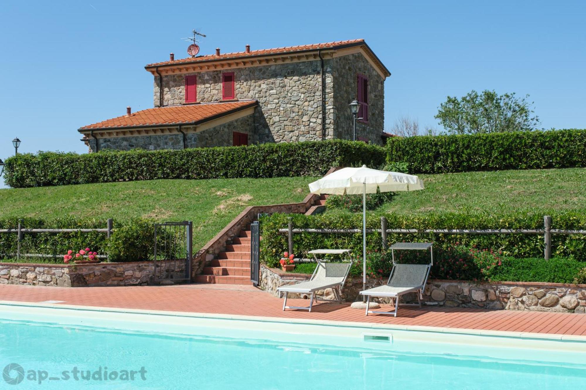 Il Poggio Della Pieve Apartments Santa Luce Eksteriør billede