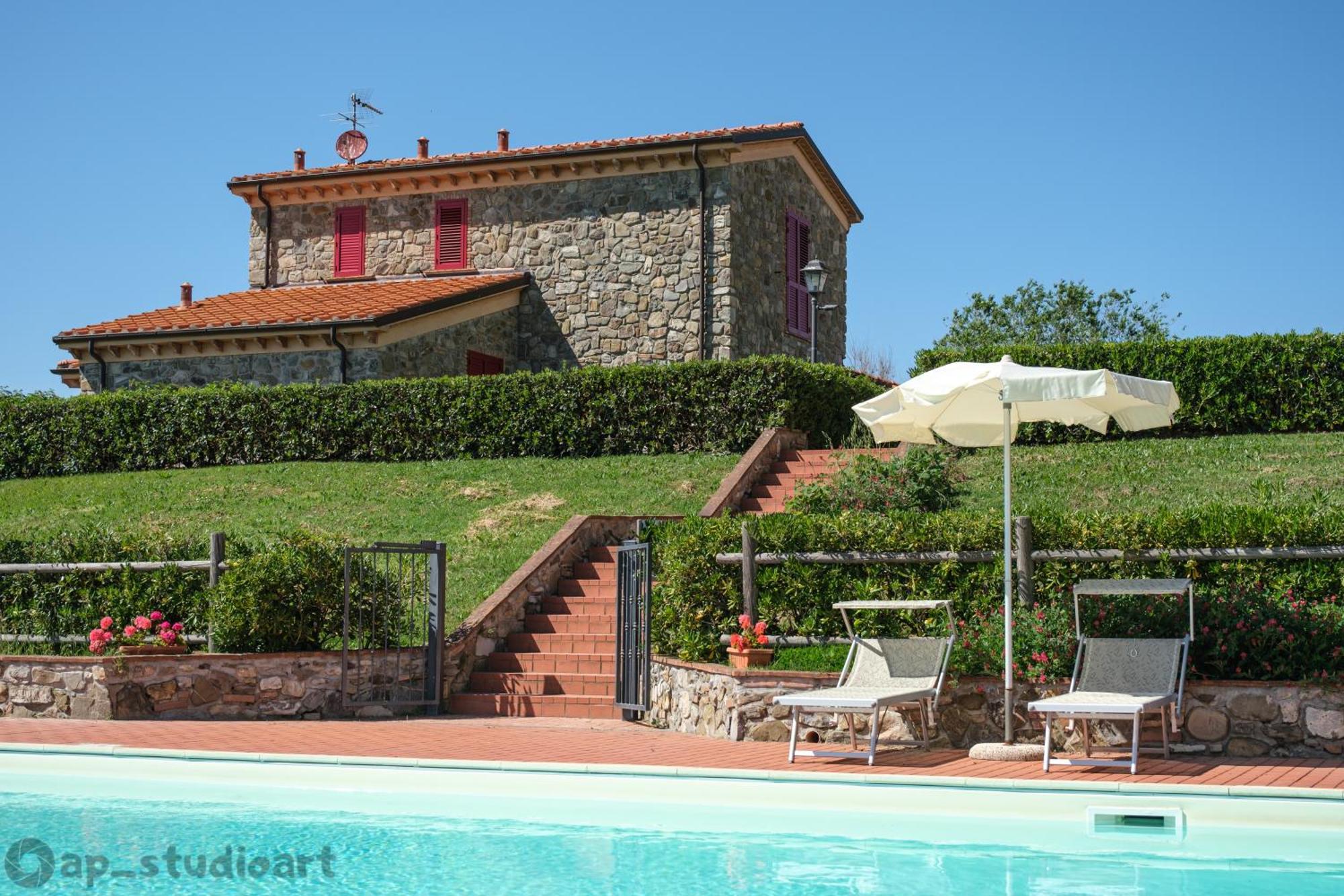 Il Poggio Della Pieve Apartments Santa Luce Eksteriør billede